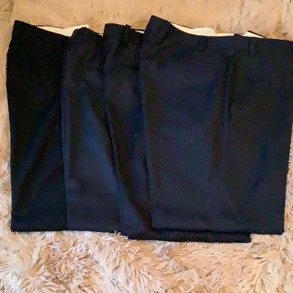 RALPH LAUREN Mens Dress Pant Bundle of 4. 36 X 30.